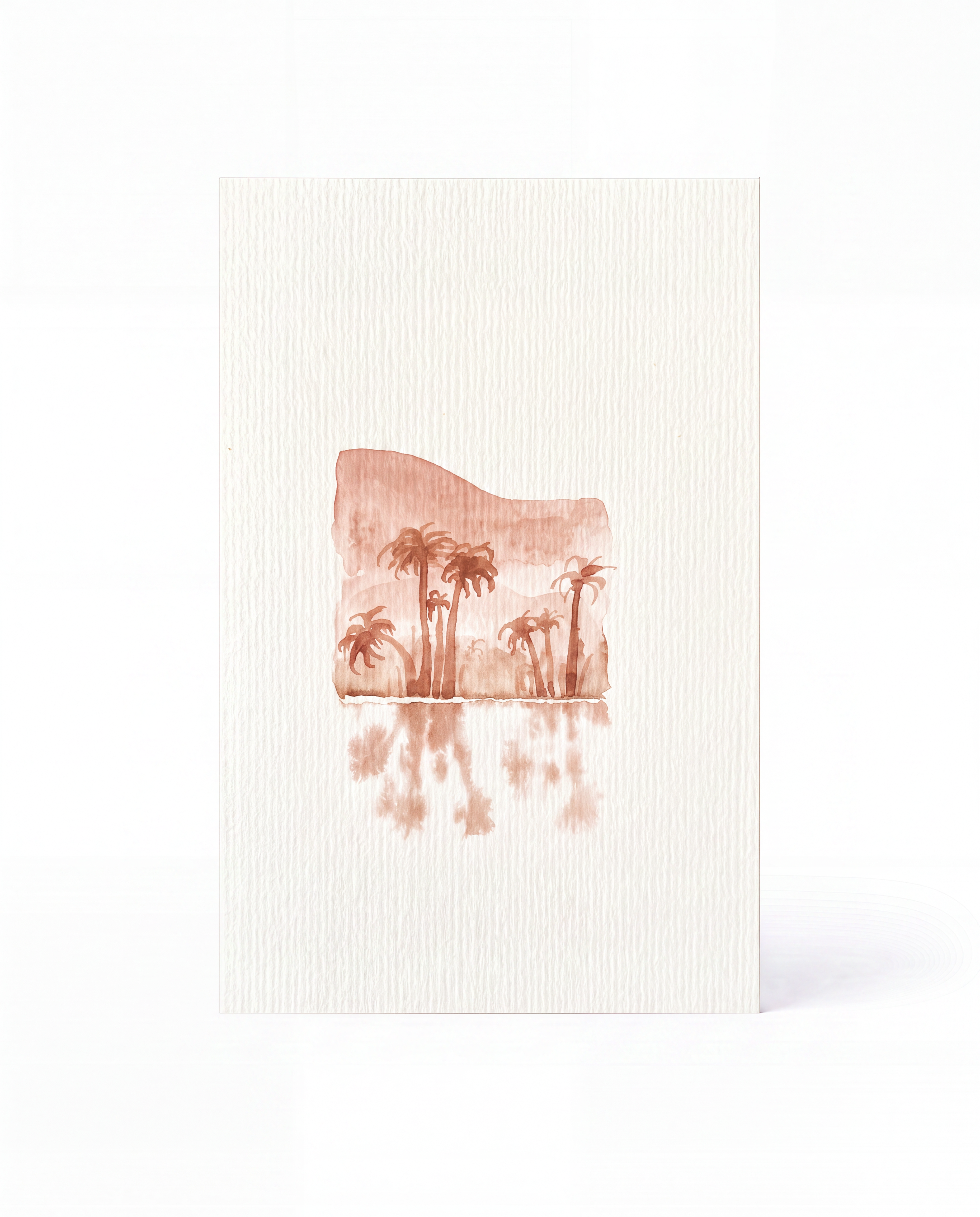 Mirage Greeting Card