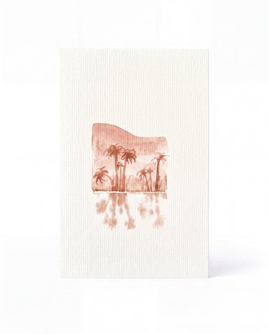 Mirage Greeting Card