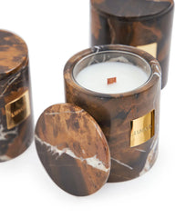 SANDSTORM | Natural Marble Candle Set