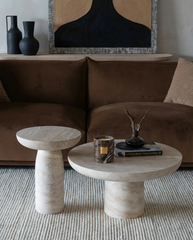 SANDSTORM | Natural Marble Candle Set