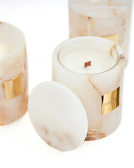 DUNES | Natural Onyx Candle Set - Lunass