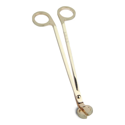 Gold wick trimmer candle accessories