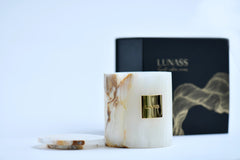 DUNES | Natural Onyx Candle Set - Lunass